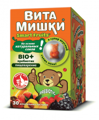 ВитаМишки BIO + пребиотик, пастилки жевательные