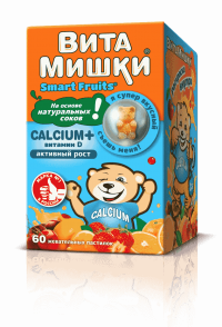 ВитаМишки Calcium + витамин D, пастилки жевательные